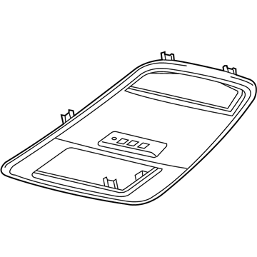 Buick 20959389 Overhead Console