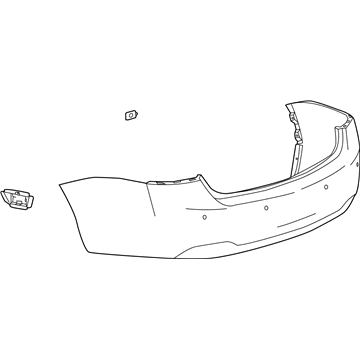 Chevy Impala Bumper - 23119743