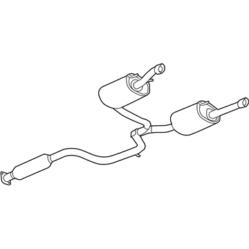 Chevy Impala Muffler - 25794073