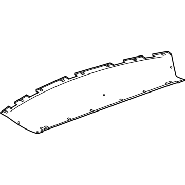 GM 84808684 Extension Panel, Black
