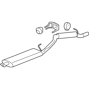 Buick 15824779 Muffler & Pipe