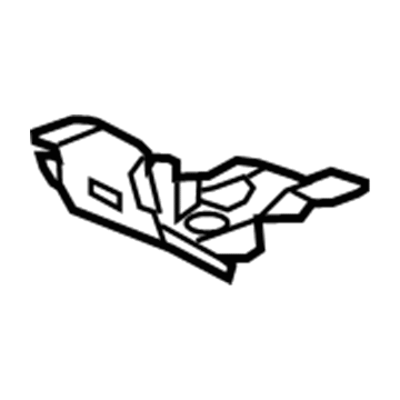 GM 15884475 Rail Reinforcement, Front Driver Side