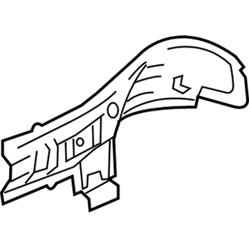 GM 10362755 Outer Rail, Front Passenger Side