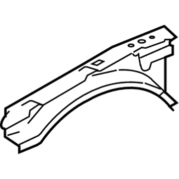 GM 22734767 Upper Rail, Front Driver Side