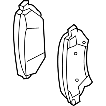 GM 19209340 Brake Pads