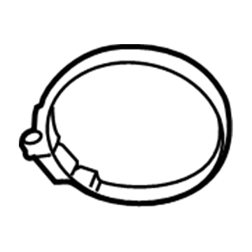 GM 52369198 Outlet Duct Clamp, Stainless Steel