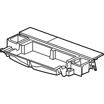 GM 15930168 Compartment Box, Rear
