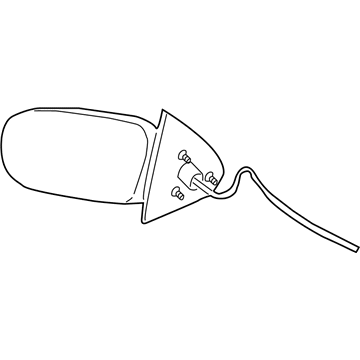 2006 Chevy Trailblazer Side View Mirrors - 15789783