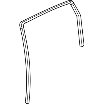 Chevy Aveo Weather Strip - 95980737