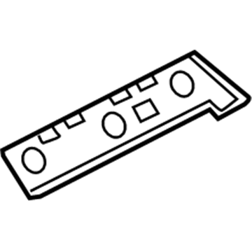 GM 23462455 Side Retainer, Rear Driver Side