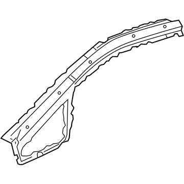 GM 23180226 Windshield Pillar Reinforcement, Driver Side