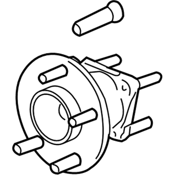 GM 10345966 Hub & Bearing, Front