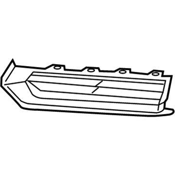 GM 23109318 Trim Bezel, Driver Side