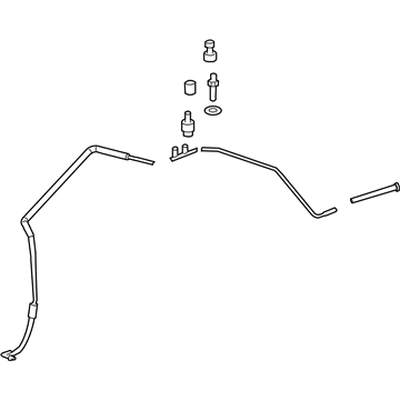 Saturn A/C Hose - 19257313