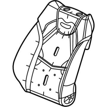 2022 Cadillac CT5 Seat Cushion Pad - 84715440