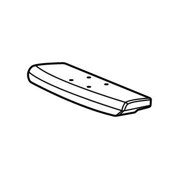 GM 84996765 Bolster Pad, Front