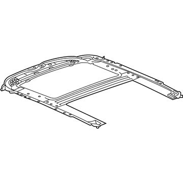 GM 39131356 Sunroof Frame