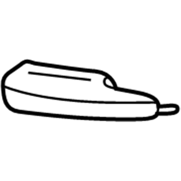 2004 Cadillac DeVille Door Armrest - 12482550