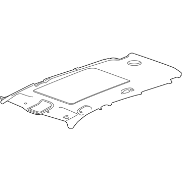 GM 84796514 Headliner, Jet Black