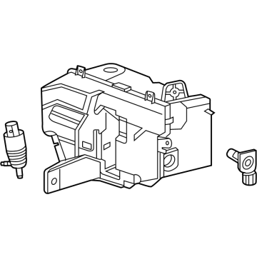 Cadillac Washer Reservoir - 85148186