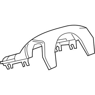 Chevy Equinox Steering Column Cover - 84437744