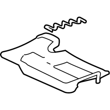 GM 12456706 Seat Frame, Driver Side