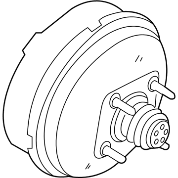 Chevy Corvette Brake Booster - 15237761