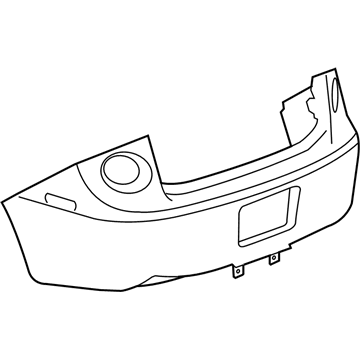 Chevy Cobalt Bumper - 12336078