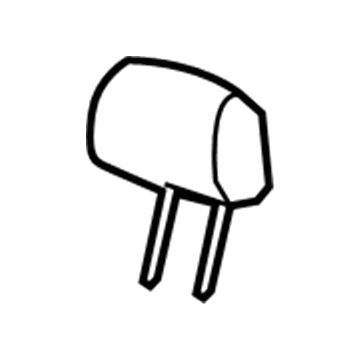 GM 19122745 Headrest, Rear