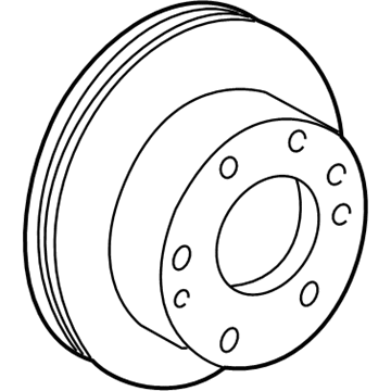 GM 19210603 Rotor, Front