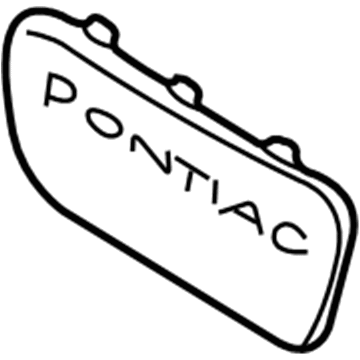 GM 12365279 License Bracket