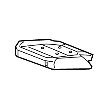 Chevy Silverado 1500 Seat Cushion Pad - 84516962