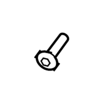 Cadillac 11609539 Upper Quarter Trim Screw