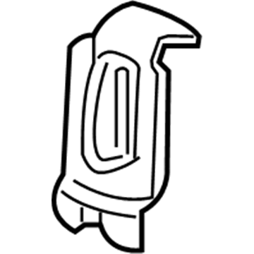 GM 23429897 Side Bracket, Rear Driver Side