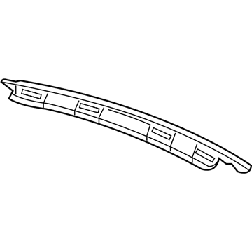 GM 23205449 Reinforcement, Rear