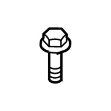 Chevy 11518393 Impact Bar Bolt