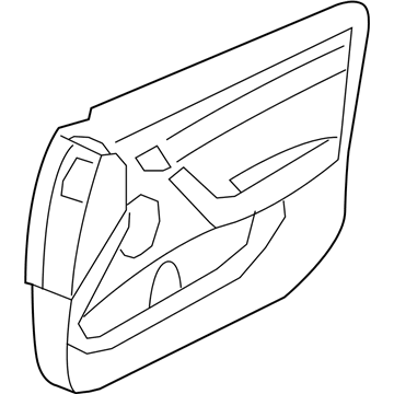 GM 92204582 Door Trim Panel