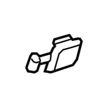 GM 22863582 Upper Center Pillar Trim Cap, Titanium