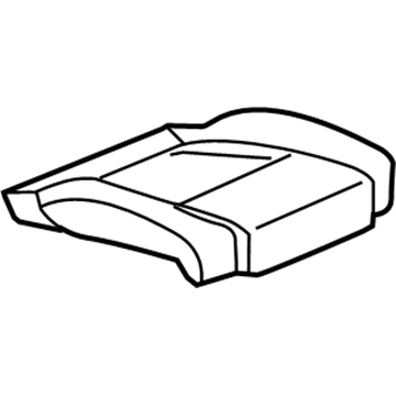 Chevy Trailblazer Seat Cushion Pad - 89039196