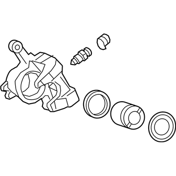 Buick Enclave Brake Caliper Repair Kit - 13540074