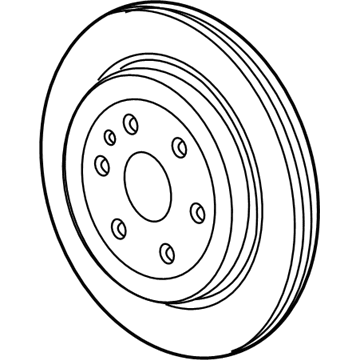 Buick Enclave Brake Disc - 13516726