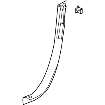 Cadillac 15232017 Lock Pillar Trim