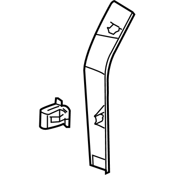Cadillac 15232054 Front Trim