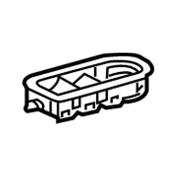 GM 23256253 Switch Bezel, Driver Side