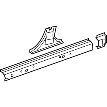 Buick 23232820 Inner Rocker