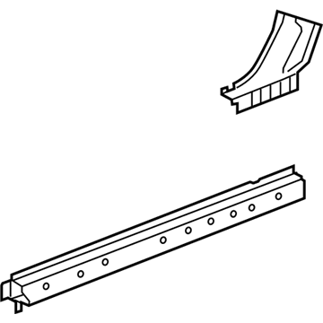 Buick 23108238 Rocker Reinforcement