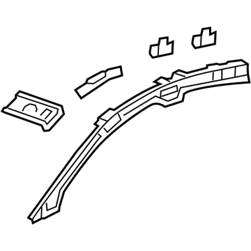 Buick 20966029 Inner Windshield Pillar