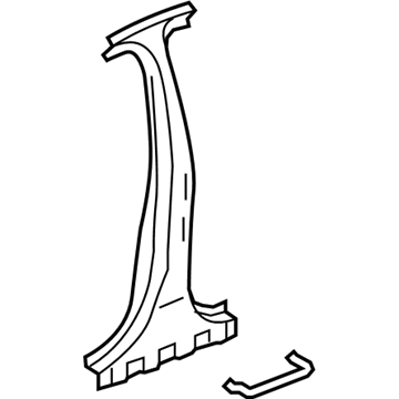 Buick 20985975 Center Pillar Reinforcement