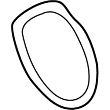 Pontiac 12399117 Fuel Door Seal Strip