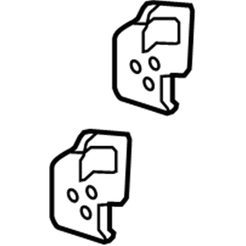 GM 15134976 Hinge, Passenger Side